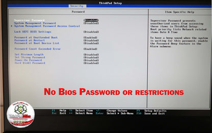 Lenovo ThinkPad T14 AMD Ryzen 7 Pro 8 CORE 32GB RAM 512GB SSD IPS FHD SCREEN B\LKB (1350)