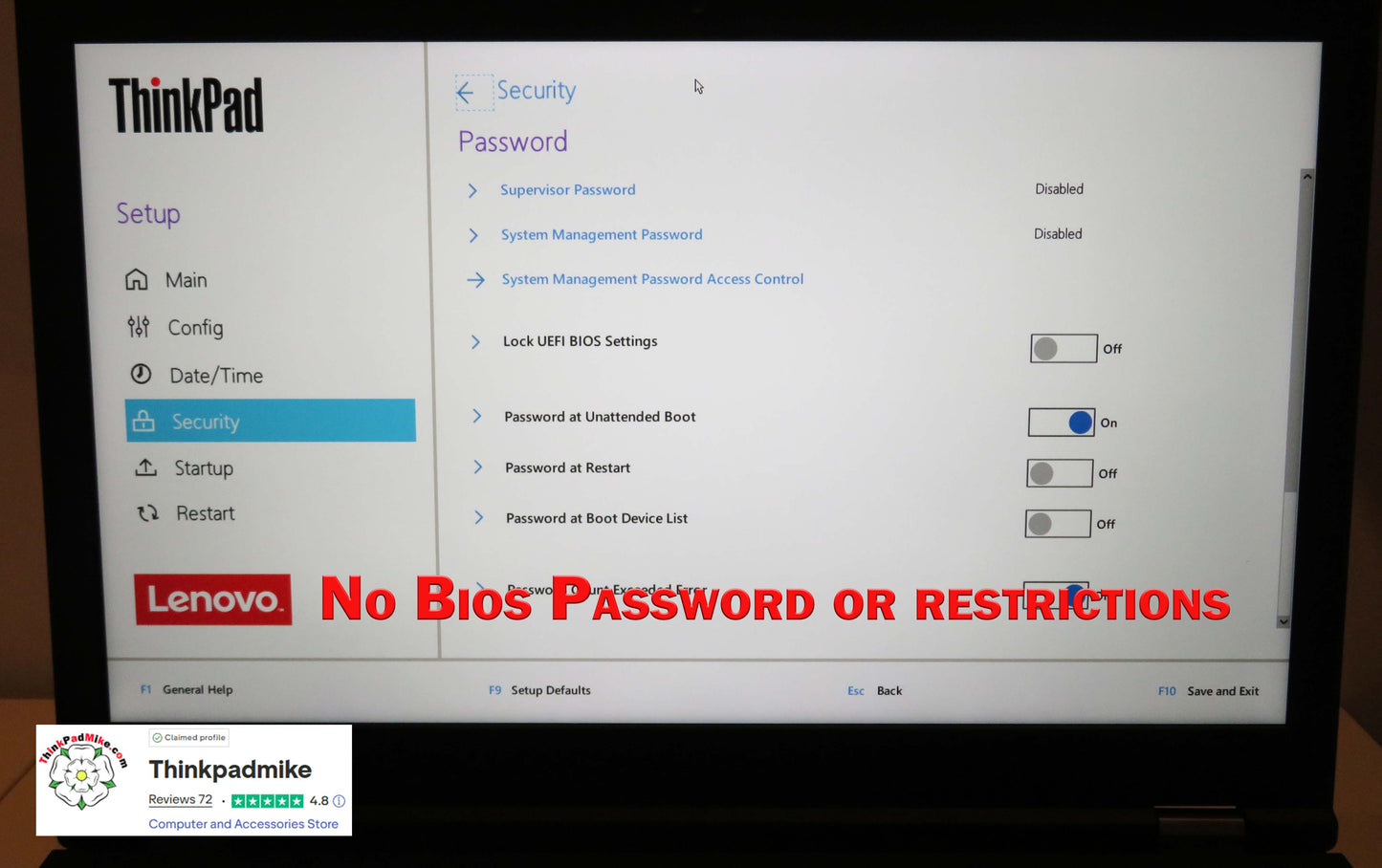 Lenovo ThinkPad P15 i7 6 CORE 10850H 2.7Ghz 32GB RAM 512GB IPS NVIDIA RTX 3000 (1258)