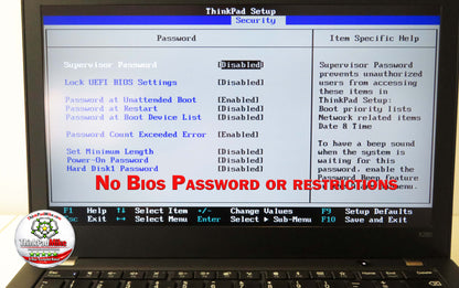Lenovo ThinkPad x280 i5 8250U 1.6Ghz 8GB RAM 256GB SSD IPS Touch Screen (728)