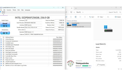 Lenovo ThinkPad T480 i7 8550U 32GB RAM 256GB SSD IPS SCREEN (1237)