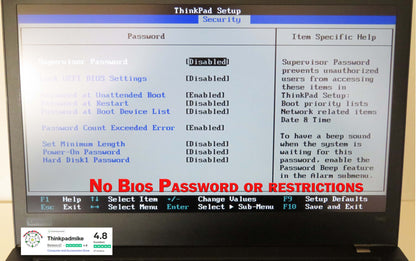 Lenovo ThinkPad T480 i5 8250U 16GB RAM 256GB SSD IPS TOUCH SCREEN (1216)