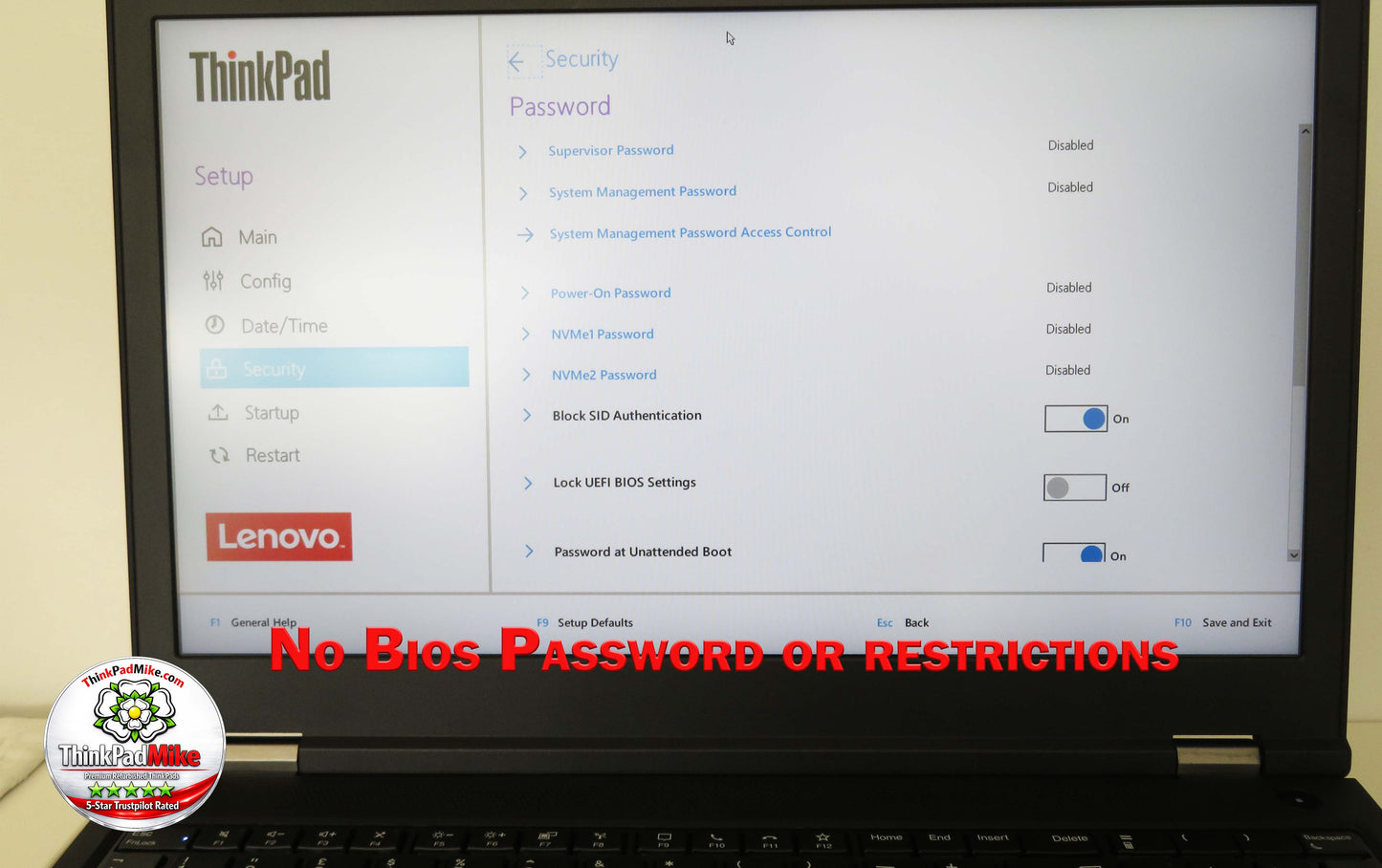 Lenovo ThinkPad P15 i7 11800H *8 CORE* 32GB RAM 256GB + 256GB SSDs NVIDIA T1200 (1369)