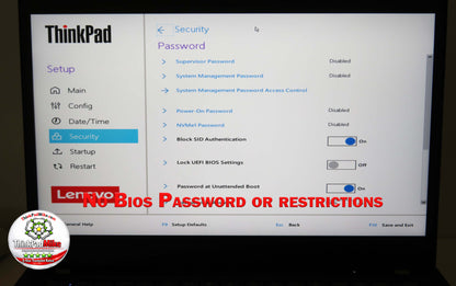 Lenovo ThinkPad P14s AMD Ryzen 7 Pro 8 Core 20GB RAM 512GB SSD IPS Screen (1396)