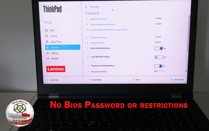 Lenovo ThinkPad P15 i7 11850H *8 CORE* 32GB RAM 512GB SSD UHD NVIDIA T1200 (1388)