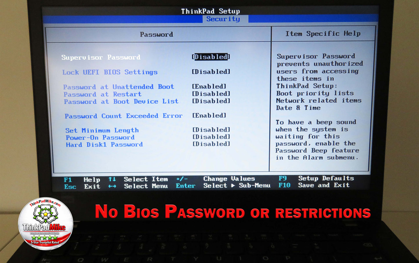 Lenovo ThinkPad T480 i7-8550U 16GB 256GB SSD 14" HD Dual Bats  (1367)