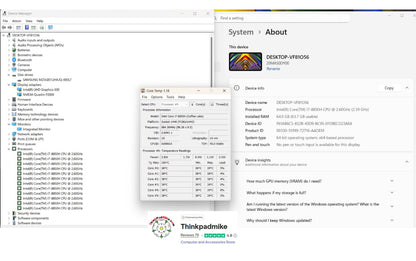 Lenovo ThinkPad P52 i7 *6 CORE* 8850H 2.6Ghz 64GB RAM 512GB SSD IPS B\L KB NVIDIA P2000 (1276)