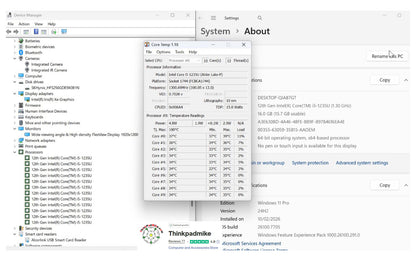 Lenovo ThinkPad x13 i5 1235U *10 Core* 16GB RAM 256GB SSD IPS WUXGA Screen (1288)
