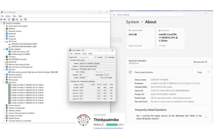 Lenovo ThinkPad P50 i7 6820HQ 64GB RAM 256GB+256GB SSDs IPS NVIDIA M1000M (1108)