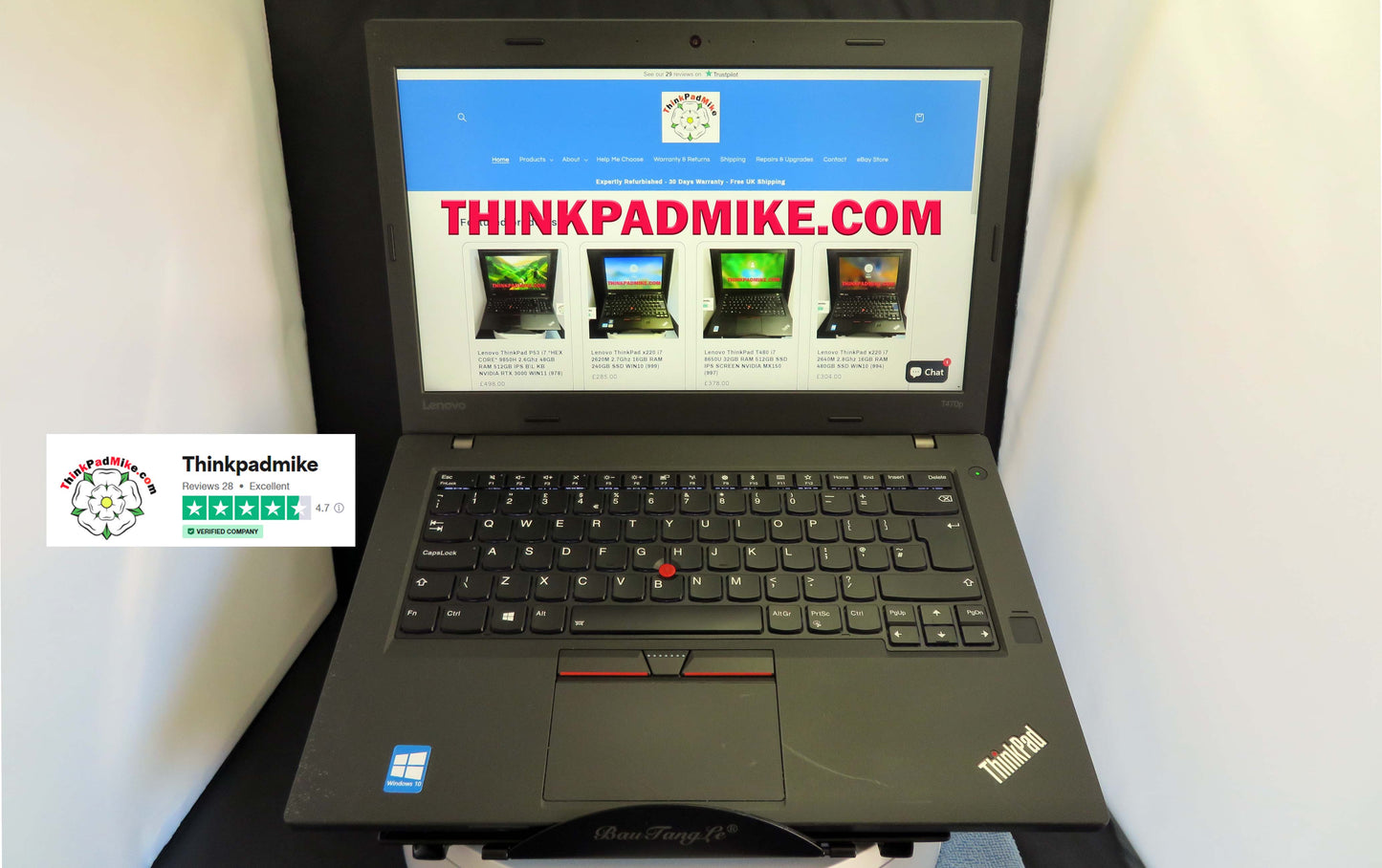 Lenovo ThinkPad T470p i7 7700HQ 2.8Ghz 32GB RAM 256GB SSD IPS NVIDIA B\LKB (1000)