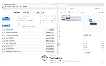 Lenovo ThinkPad T14 i7 1255u 10 Core 32GB RAM 256GB SSD WUXGA IPS SCREEN (1241)