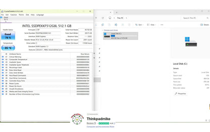 Lenovo ThinkPad P53 i7 *6 CORE* 9750H 2.6Ghz 64GB RAM 512GB IPS B\L KB NVIDIA T2000 (1268)