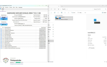 Lenovo ThinkPad P1  i7 *6 CORE* 8750H 2.2Ghz 32GB RAM 512GB SSD IPS B\L KB NVIDIA P1000 (1296)