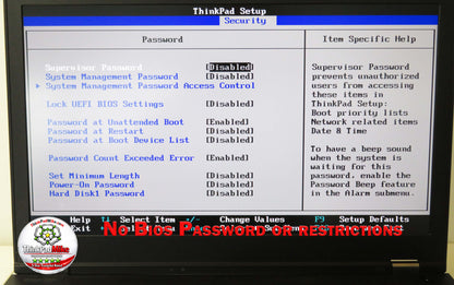 Lenovo ThinkPad P53 i7 *6 CORE* 9750H 2.6Ghz 64GB RAM 1TB SSD IPS B\L KB NVIDIA T1000 (1352)