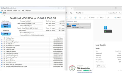 Lenovo ThinkPad T480 i5-8250U | 16GB | 256GB SSD | FHD | Dual Battery (1195)