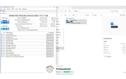Lenovo ThinkPad P52 i7 *6 CORE* 8850H 2.6Ghz 32GB RAM 512GB SSD IPS B\L KB NVIDIA P2000 (1270)