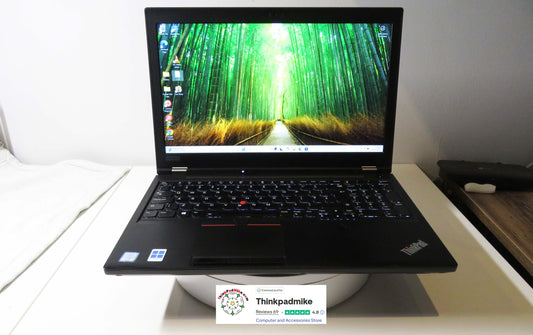 Lenovo ThinkPad P52 i7 *6 CORE* 8850H 2.6Ghz 40GB RAM 512GB IPS B\L KB NVIDIA P2000 (1236)
