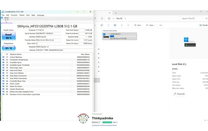 Lenovo ThinkPad P15 i7 10850H *6 CORE* 40GB RAM 512GB SSD IPS NVIDIA T2000 (1285)
