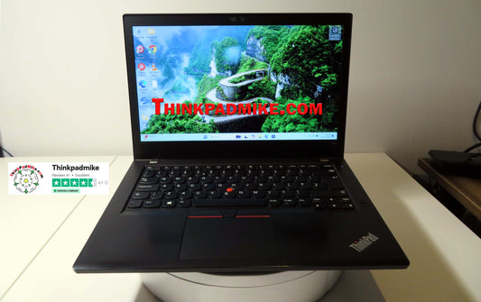 Lenovo ThinkPad T480 i7 8550U 32GB RAM 256GB SSD IPS FHD SCREEN (1061)