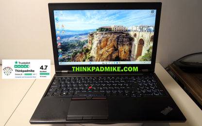 Lenovo ThinkPad P50 i7 6820HQ 64GB RAM 512GB SSD IPS NVIDIA M1000M B\L KB (1120)