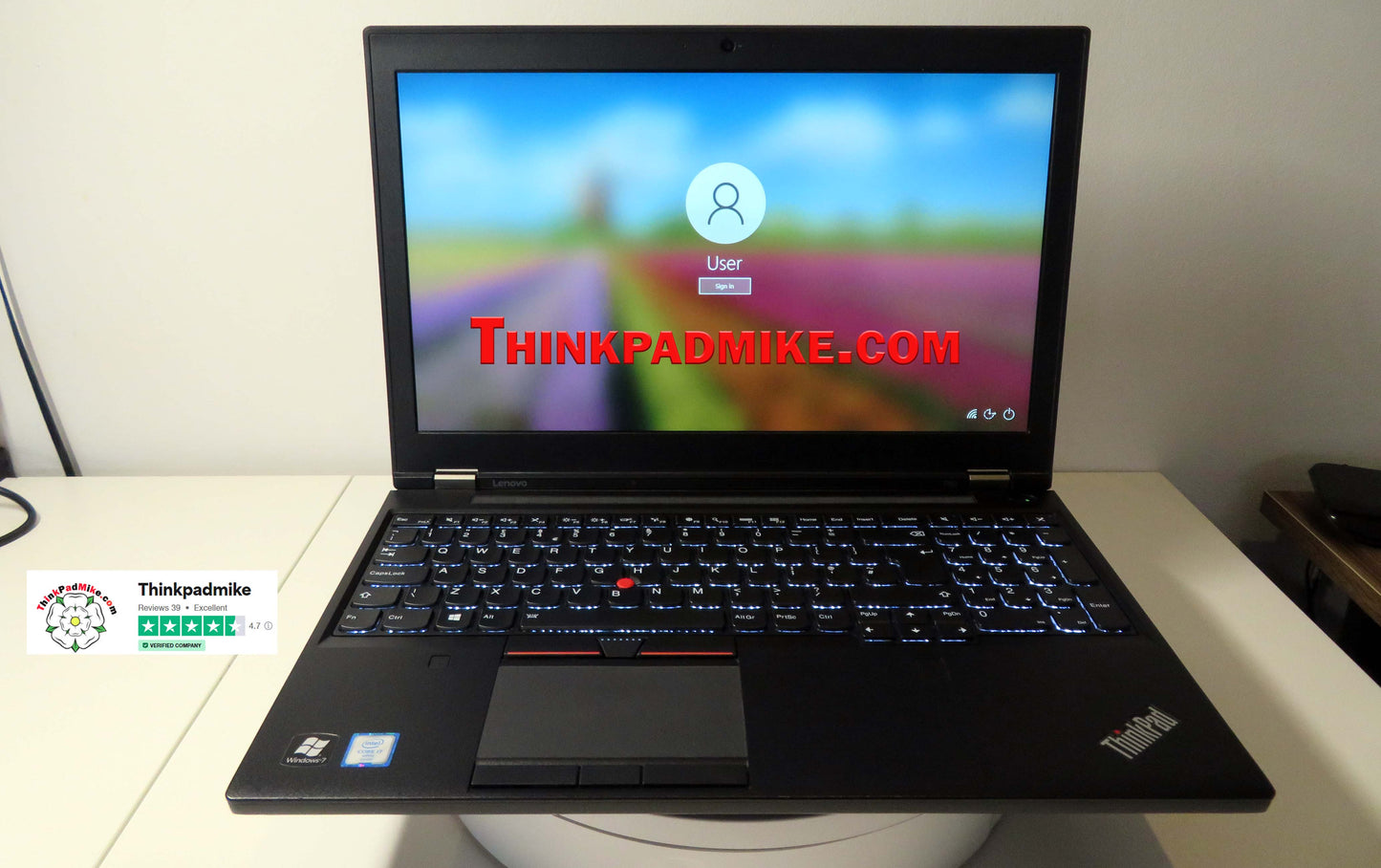 Lenovo ThinkPad P50 i7 6820HQ 64GB RAM 512GB SSD + 256GB SSD IPS NVIDIA (1047)