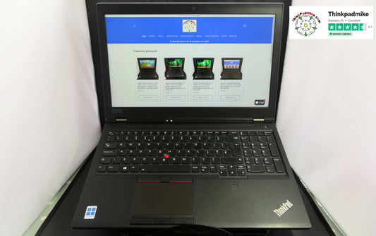 Lenovo ThinkPad P52 i7 *HEX CORE* 8850H 2.6Ghz 128GB RAM 512GB + 128GB + 500GB IPS B\L KB NVIDIA P2000 WIN11 (971)