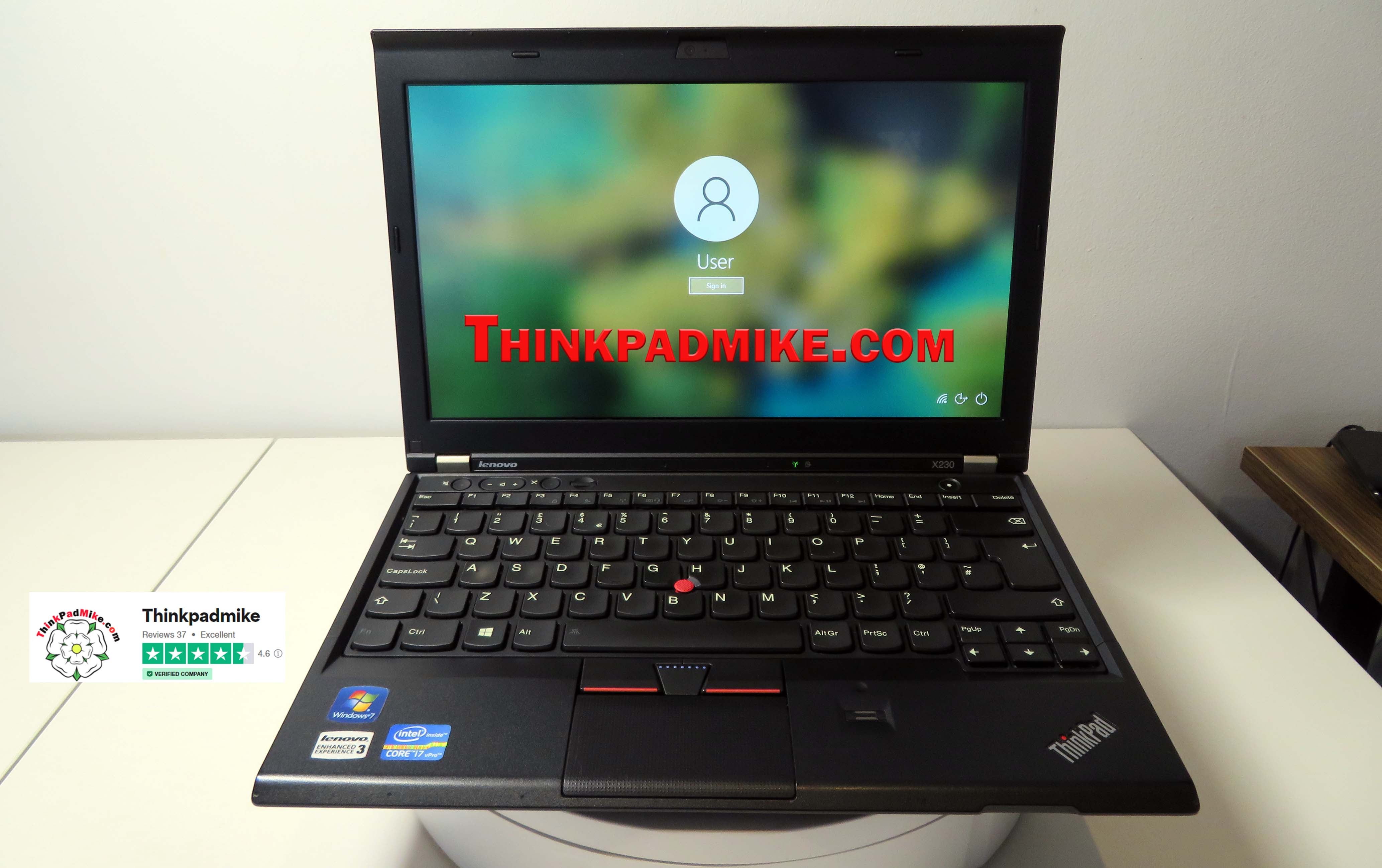 Lenovo ThinkPad x230 i7 3520M 2.9Ghz 16GB RAM 2TB SSD IPS SCREEN, WWAN –  ThinkPadMike