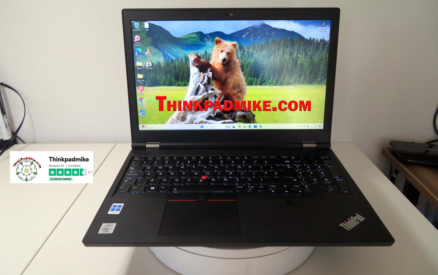 Lenovo ThinkPad P15 i7 10850H *6 CORE* 32GB RAM 512GB + 256GB SSD IPS NVIDIA T2000 B\LKB (1069)