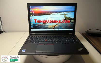 Lenovo ThinkPad P52 i7 *HEX CORE* 8750H 2.20Ghz 32GB RAM 256GB+512GB+256GB+500GB IPS B\L KB NVIDIA P1000 (1097)