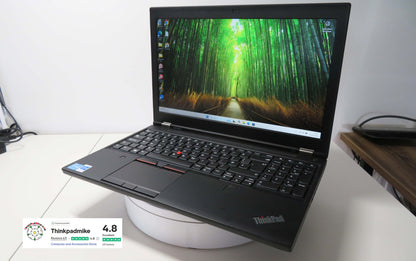 Lenovo ThinkPad P50 i7 6820HQ 48GB RAM 256GB SSD IPS NVIDIA M1000M (1105)