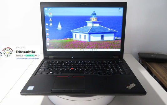 Lenovo ThinkPad P52 i7 *6 CORE* 8850H 2.6Ghz 32GB RAM 512GB SSD IPS B\L KB NVIDIA P1000 (1275)