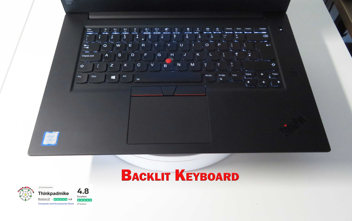 Lenovo ThinkPad P1  i7 *HEX CORE* 8750H 2.2Ghz 32GB RAM 256GB +256GB SSDs IPS B\L KB NVIDIA P1000 (1155)