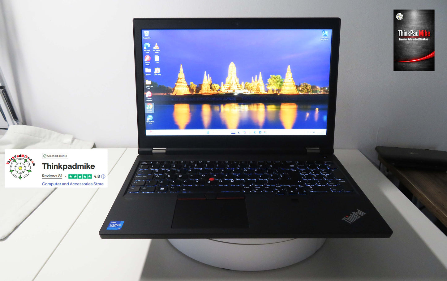 Lenovo ThinkPad P15 i7 11850H *8 CORE* 32GB RAM 1TB SSD IPS NVIDIA T1200 (1336)