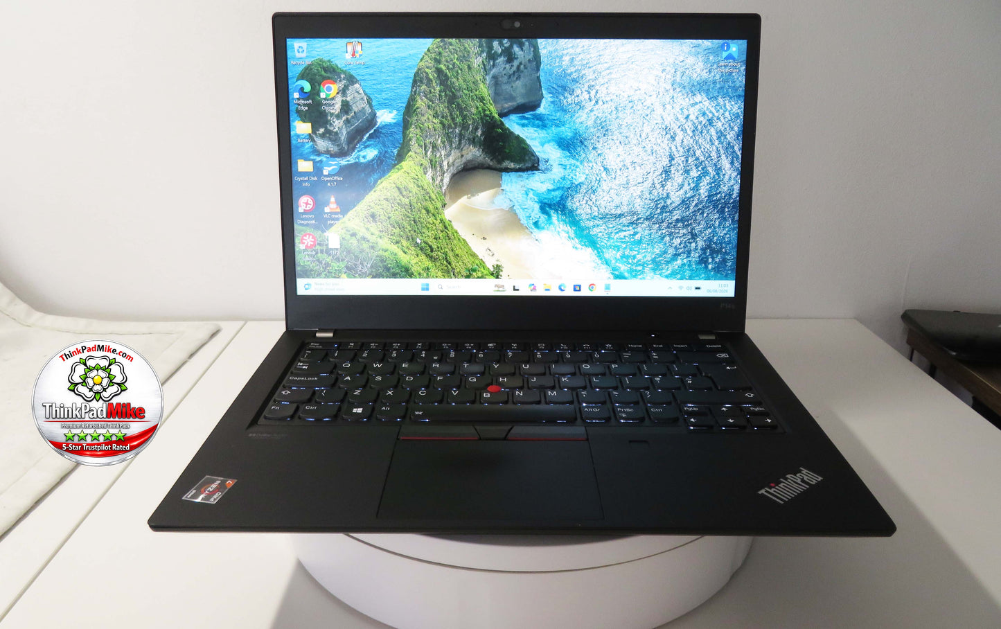 Lenovo ThinkPad P14s AMD Ryzen 7 Pro 8 Core 16GB RAM 256GB SSD IPS Screen (1372)