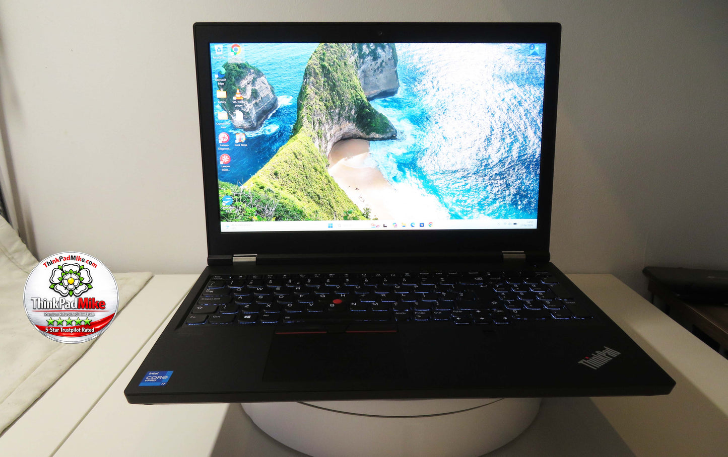 Lenovo ThinkPad P15 i7 11850H *8 CORE* 32GB RAM 512GB SSD UHD NVIDIA T1200 (1376)