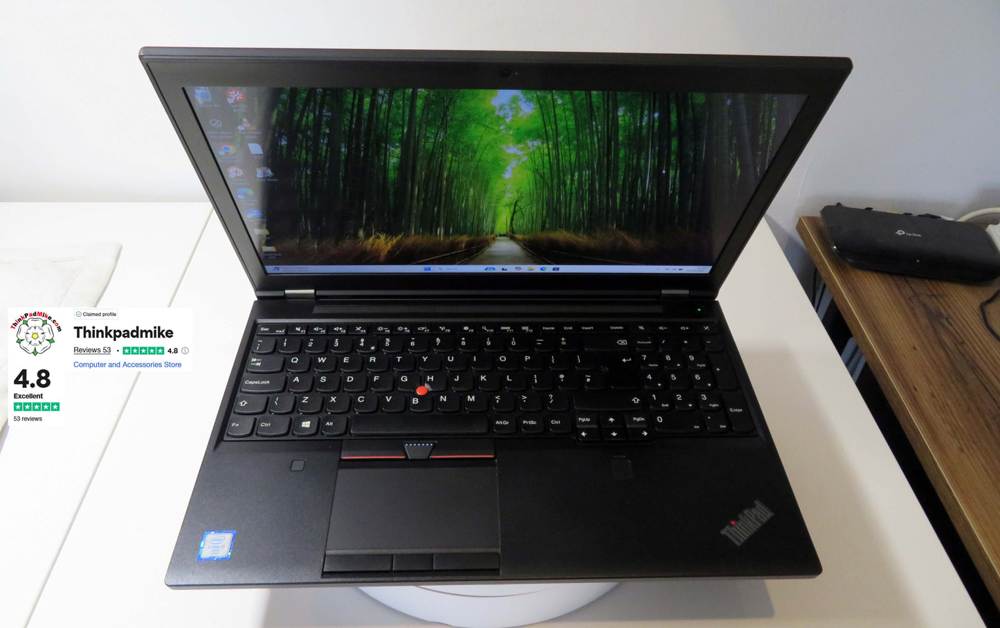 Lenovo ThinkPad P50 i7 6820HQ 48GB RAM 1TB SSD IPS NVIDIA M1000M (1137)