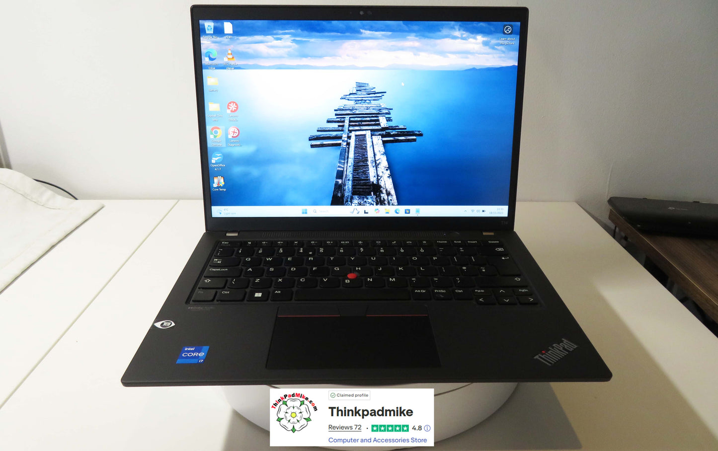 Lenovo ThinkPad T14 i7 1255u 10 Core 32GB RAM 256GB SSD WUXGA IPS SCREEN (1241)