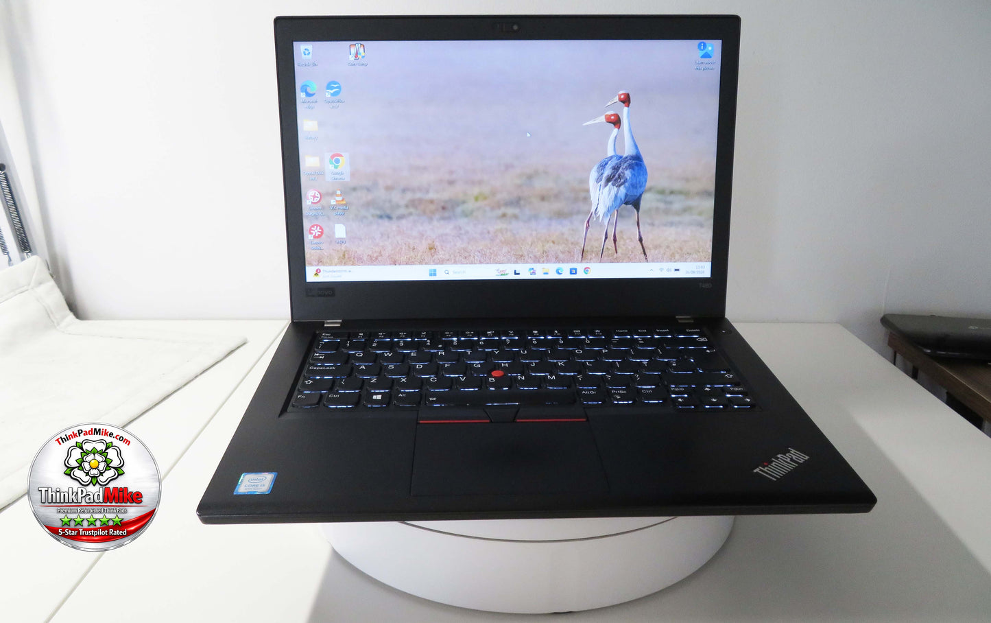 Lenovo ThinkPad T480 i5-8250U | 16GB | 256GB SSD | FHD | Dual Battery (1379)