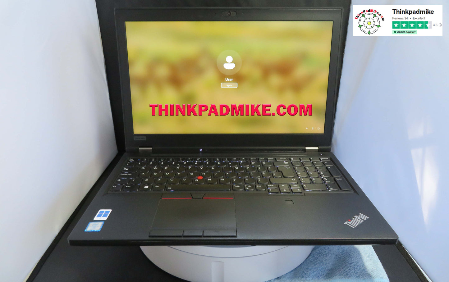 Lenovo ThinkPad P52 i7 *HEX CORE* 8850H 2.6Ghz 32GB RAM 512GB + 256GB IPS B\L KB NVIDIA P2000 WIN11 (1040)