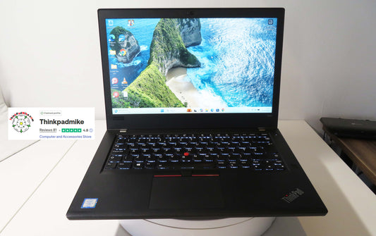 Lenovo ThinkPad T480 i7 8650U 32GB RAM 256GB SSD IPS SCREEN B\L KB (1318)
