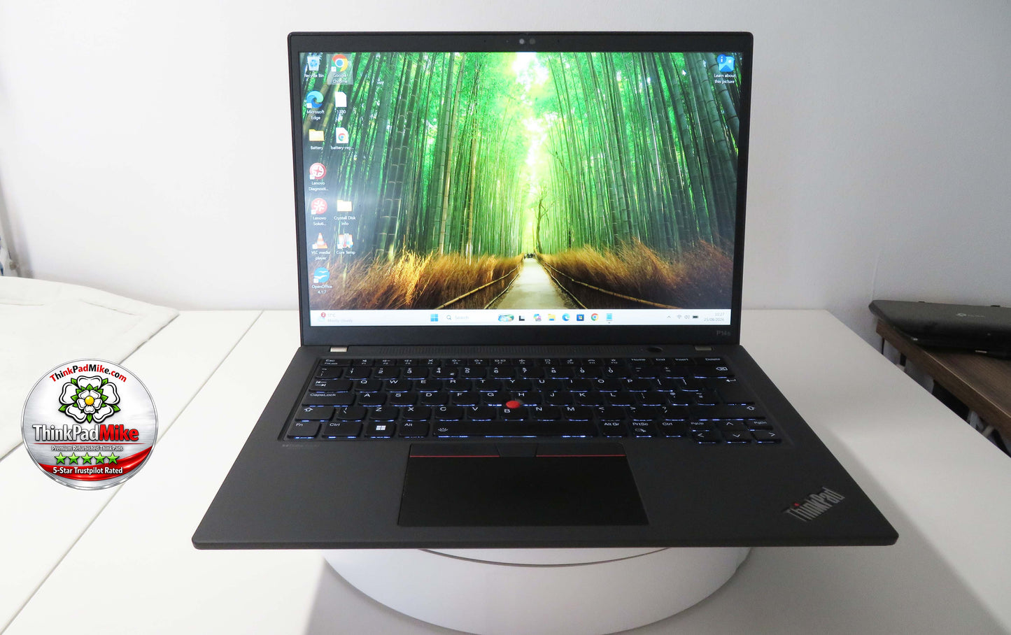 Lenovo ThinkPad P14s i7 1260P *12 Core* 20GB RAM 512GB SSD IPS NVIDIA T550 WIN11 (1380)