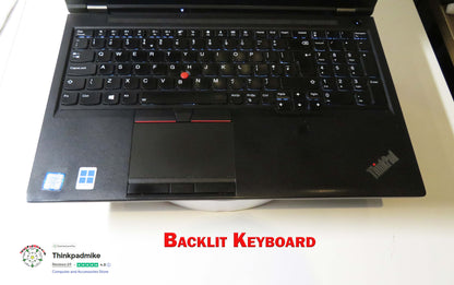 Lenovo ThinkPad P52 i7 *6 CORE* 8850H 2.6Ghz 40GB RAM 512GB IPS B\L KB NVIDIA P2000 (1236)