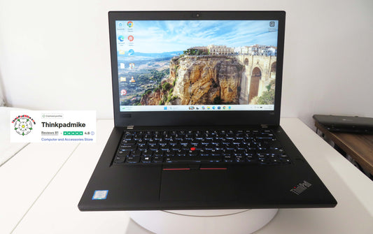 Lenovo ThinkPad T480 i7 8650U 16GB RAM 256GB SSD IPS SCREEN B\L KB (1321)