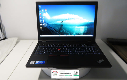 Lenovo ThinkPad P15 i7 10850H *6 CORE* 64GB RAM 512GB SSD IPS NVIDIA T2000 WIN11 (1210)