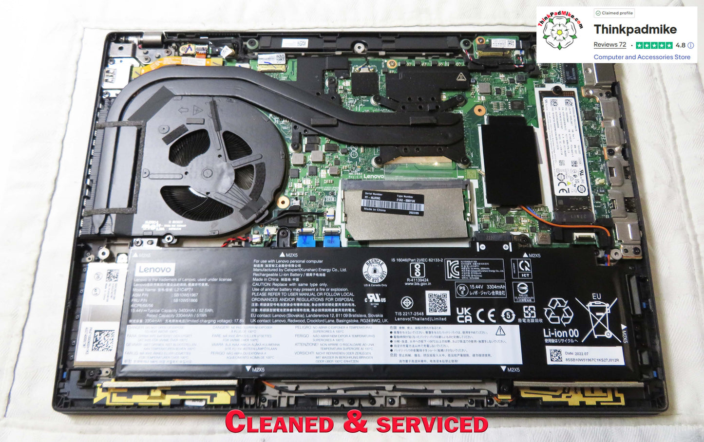 Lenovo ThinkPad P14s i7 1270P **12 Core** 32GB RAM 512GB SSD IPS WUXGA NVIDIA T550 WIN11 (1251)