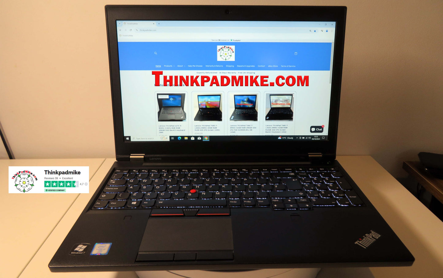 Lenovo ThinkPad P50 i7 6820HQ 64GB RAM 512GB SSD + 256GB SSD IPS NVIDIA (1047)