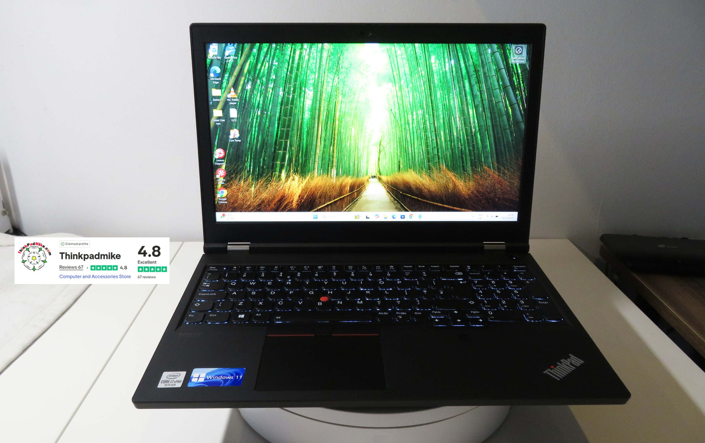 Lenovo ThinkPad P15 i7 10850H *6 CORE* 64GB RAM 512GB SSD IPS NVIDIA T2000 (1212)