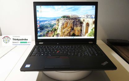 Lenovo ThinkPad P52 i7 *6 CORE* 8850H 2.6Ghz 32GB RAM 512GB SSD IPS B\L KB NVIDIA P2000 (1270)