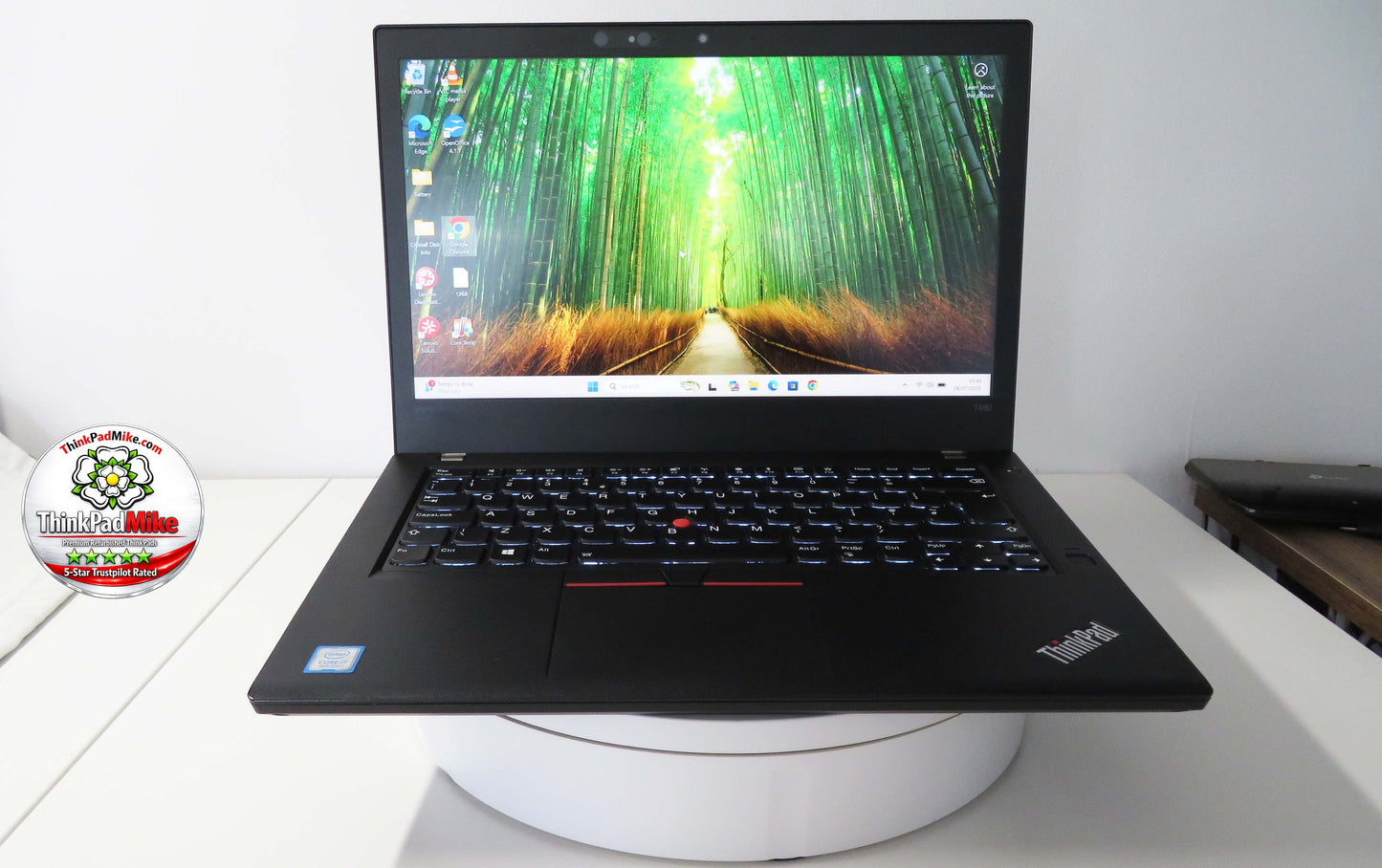 Lenovo ThinkPad T480 i7 8550U 16GB RAM 256GB SSD IPS SCREEN NVIDIA MX150 (1368)