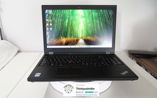 Lenovo ThinkPad P53 i7 *6 CORE* 9750H 2.6Ghz 40GB RAM 256GB + 512GB IPS B\L KB NVIDIA T2000 (1269)