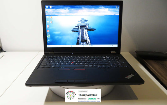 Lenovo ThinkPad P52 i7 *6 CORE* 8750H 2.2Ghz 40GB RAM 256GB SSD IPS B\L KB NVIDIA P1000 (1278)